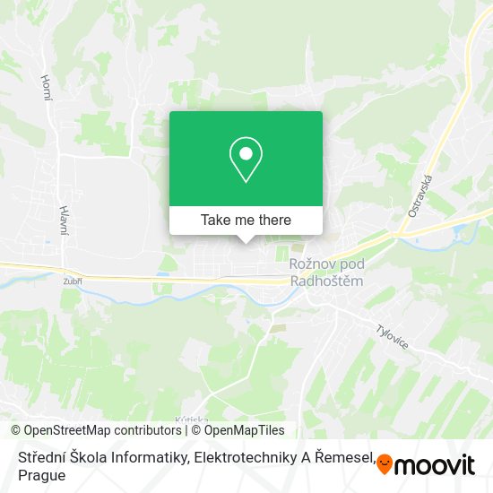 Střední Škola Informatiky, Elektrotechniky A Řemesel map