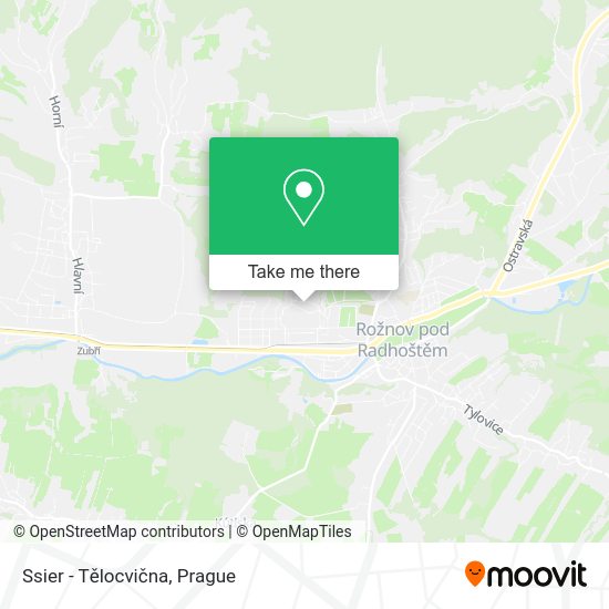 Ssier - Tělocvična map