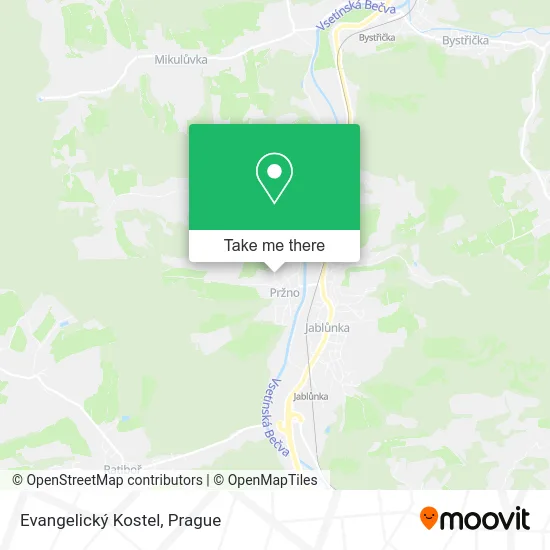 Evangelický Kostel map