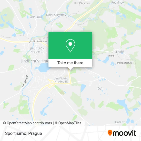 Карта Sportisimo