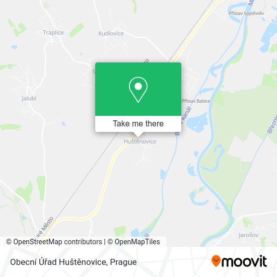 Obecní Úřad Huštěnovice map