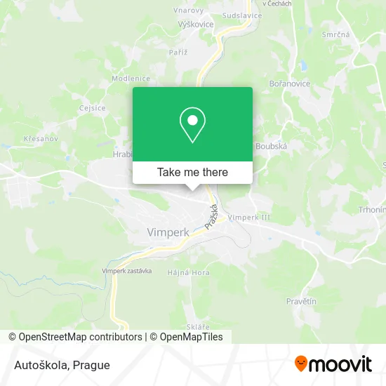 Карта Autoškola