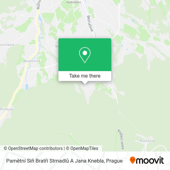 Pamětní Síň Bratří Strnadlů A Jana Knebla map