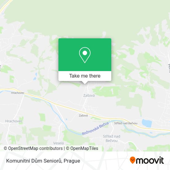 Komunitní Dům Seniorů map
