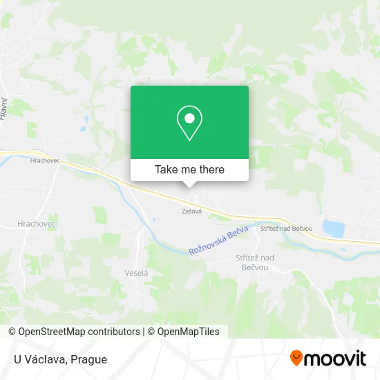 Карта U Václava