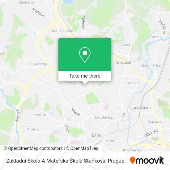 Základní Škola A Mateřská Škola Staňkova map