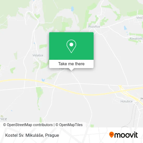 Карта Kostel Sv. Mikuláše