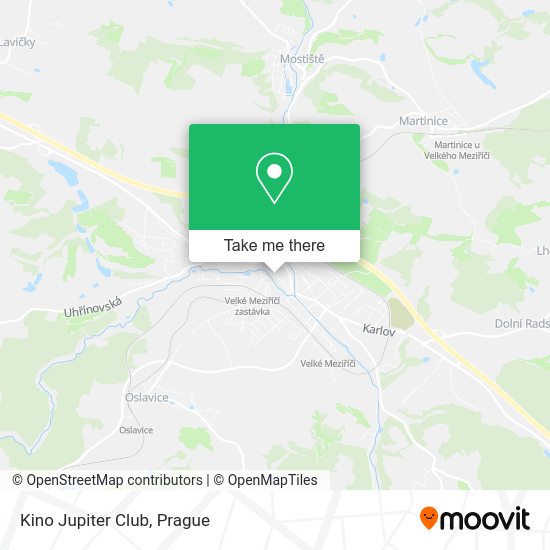 Kino Jupiter Club map