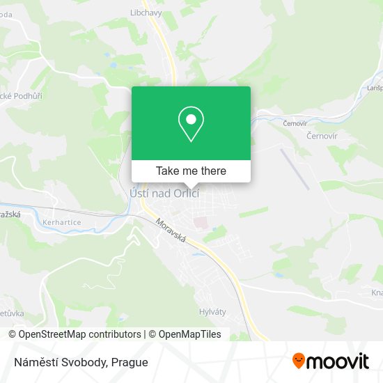 Náměstí Svobody map