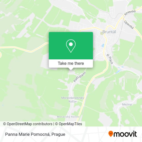 Panna Marie Pomocná map