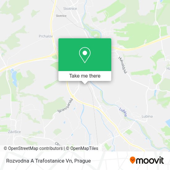 Rozvodna A Trafostanice Vn map
