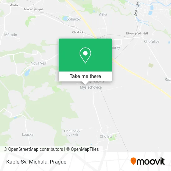 Карта Kaple Sv. Michala