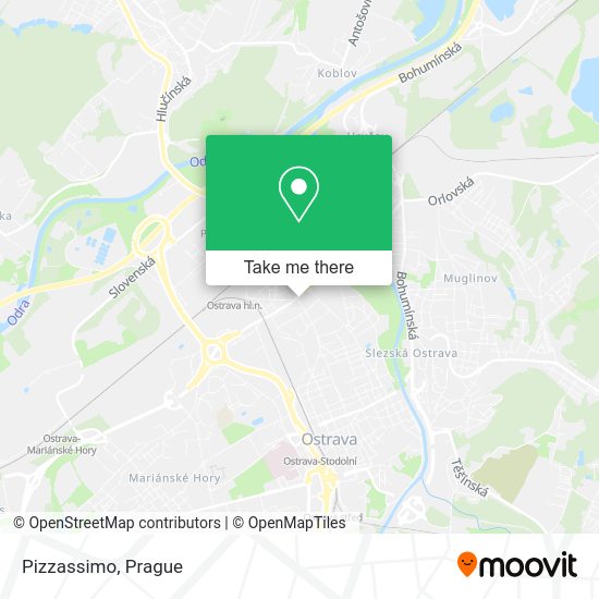 Pizzassimo map