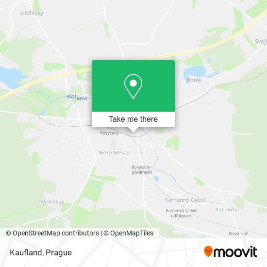 Kaufland map