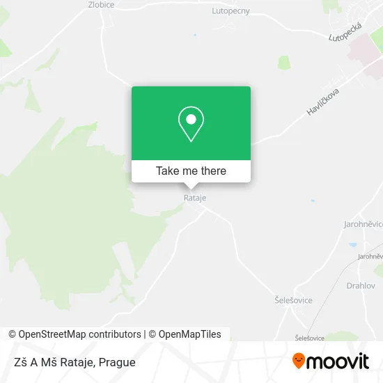 Карта Zš A Mš Rataje