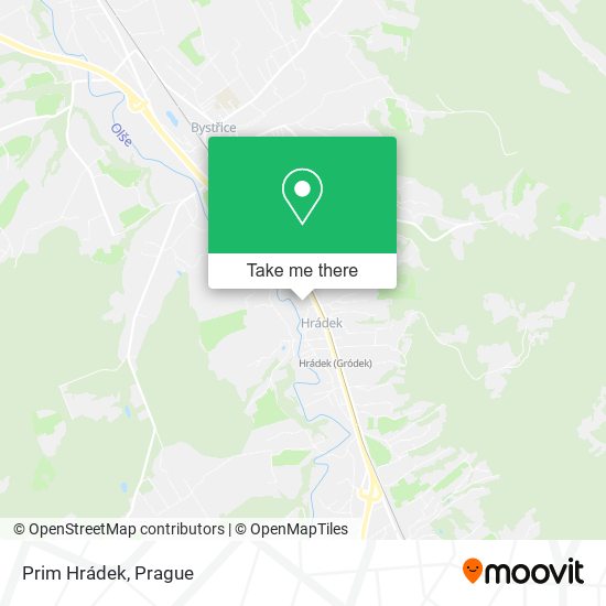 Карта Prim Hrádek