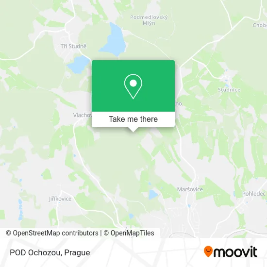 Карта POD Ochozou
