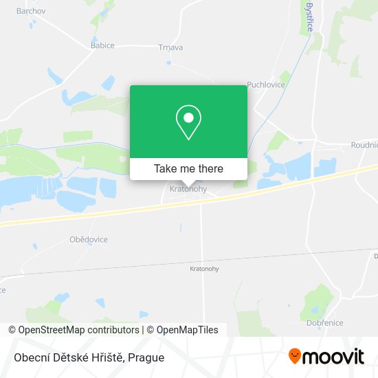 Obecní Dětské Hřiště map