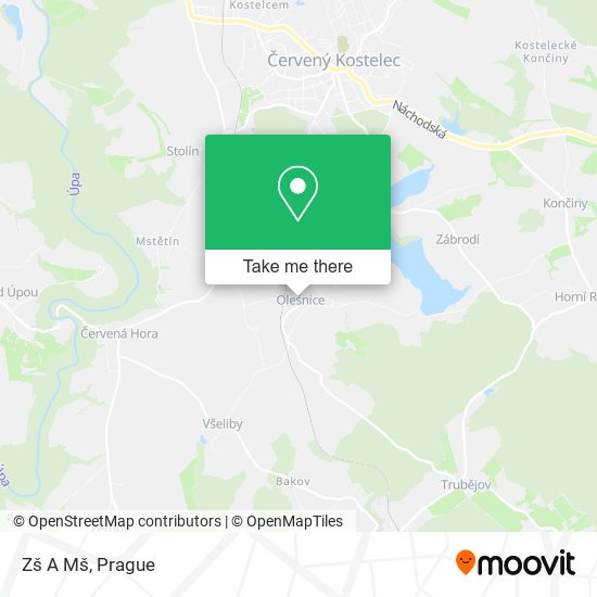 Карта Zš A Mš