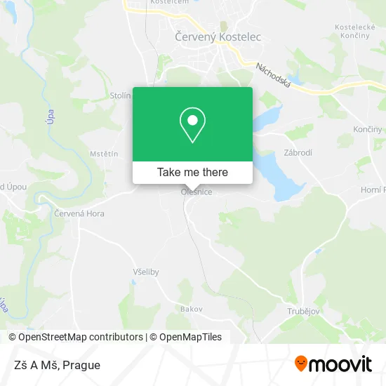 Карта Zš A Mš