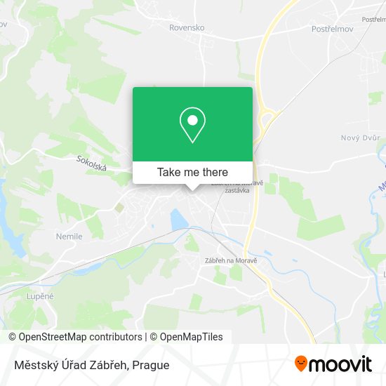 Městský Úřad Zábřeh map