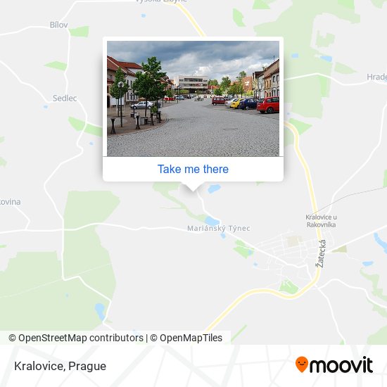 Kralovice map