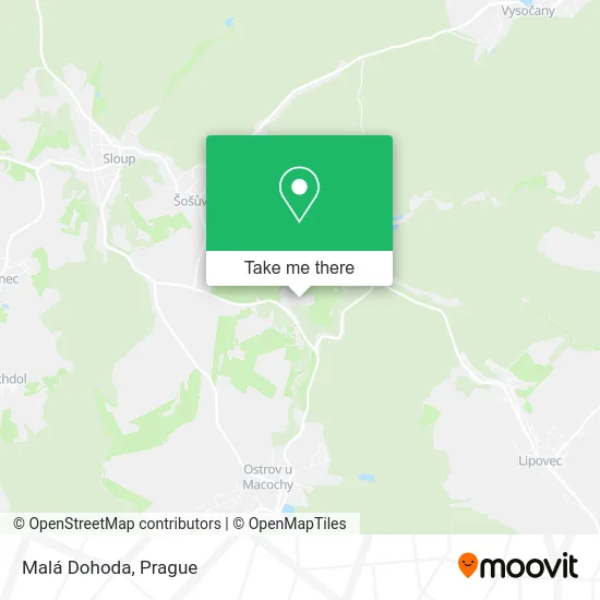 Карта Malá Dohoda