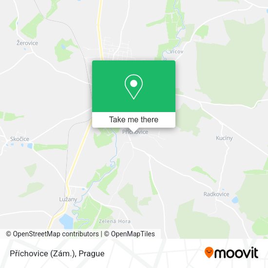 Příchovice (Zám.) map