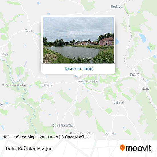 Dolní Rožínka map