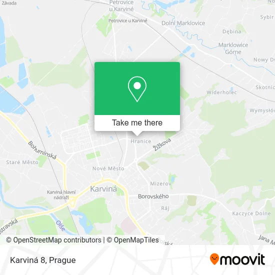 Карта Karviná 8