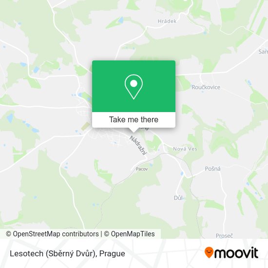 Lesotech (Sběrný Dvůr) map