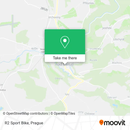 R2 Sport Bike map