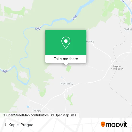 Карта U Kaple