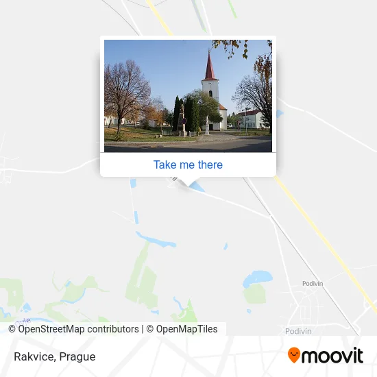 Карта Rakvice