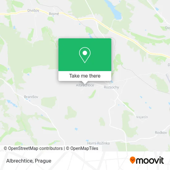 Карта Albrechtice