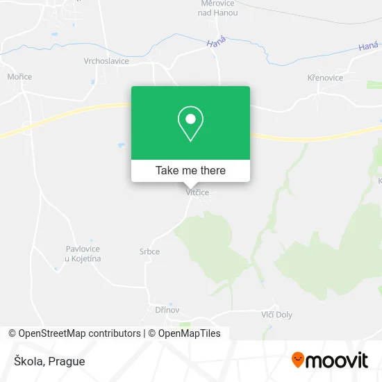 Карта Škola