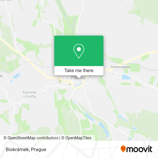 Карта Biokrámek