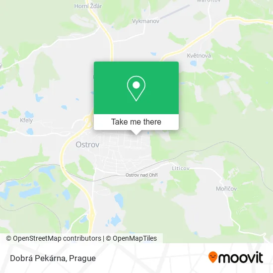 Карта Dobrá Pekárna