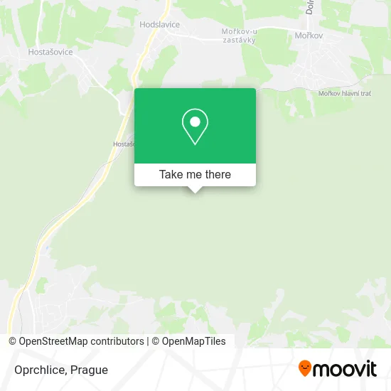 Карта Oprchlice