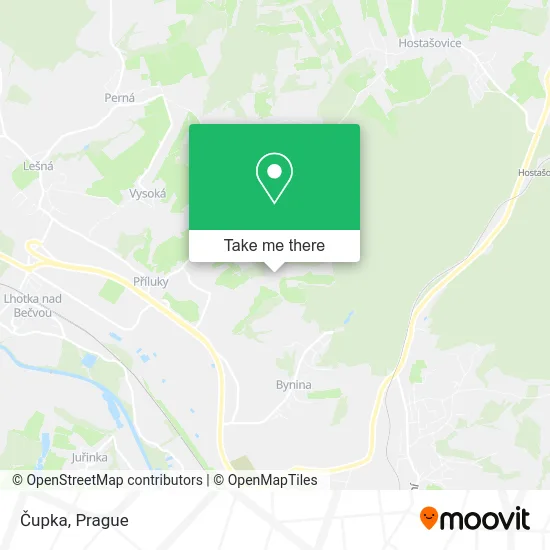 Карта Čupka