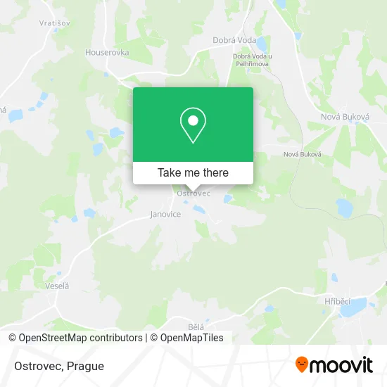 Карта Ostrovec