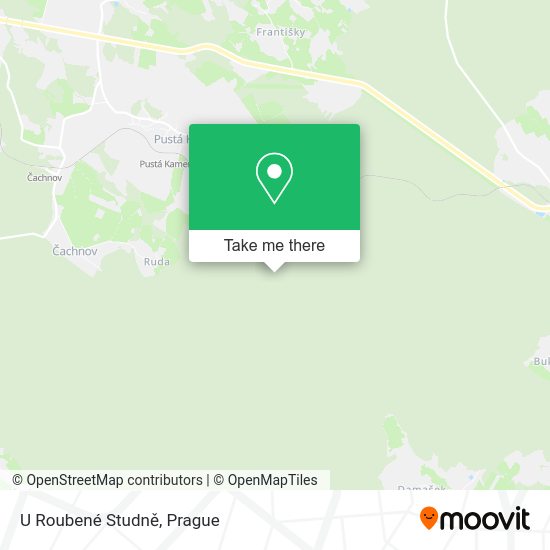 U Roubené Studně map
