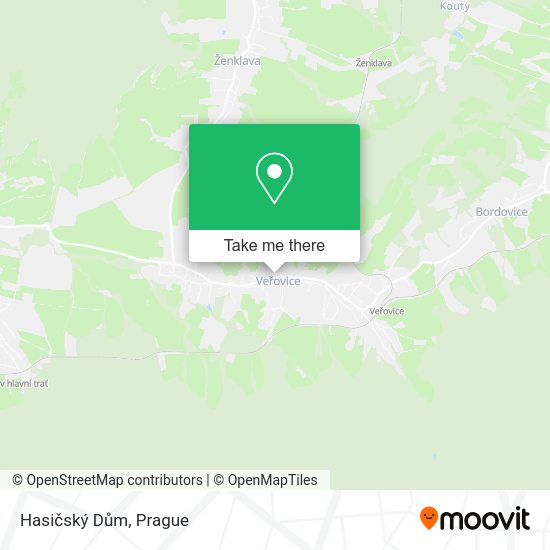 Hasičský Dům map