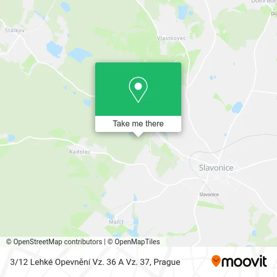 3 / 12 Lehké Opevnění Vz. 36 A Vz. 37 map