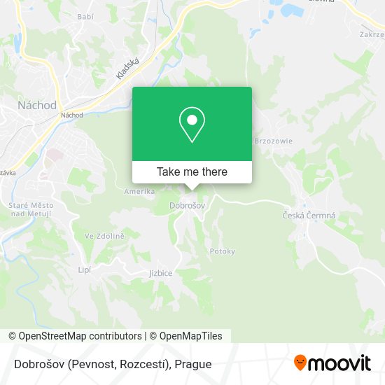Dobrošov (Pevnost, Rozcestí) map