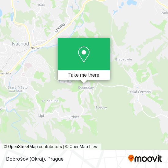 Карта Dobrošov (Okraj)