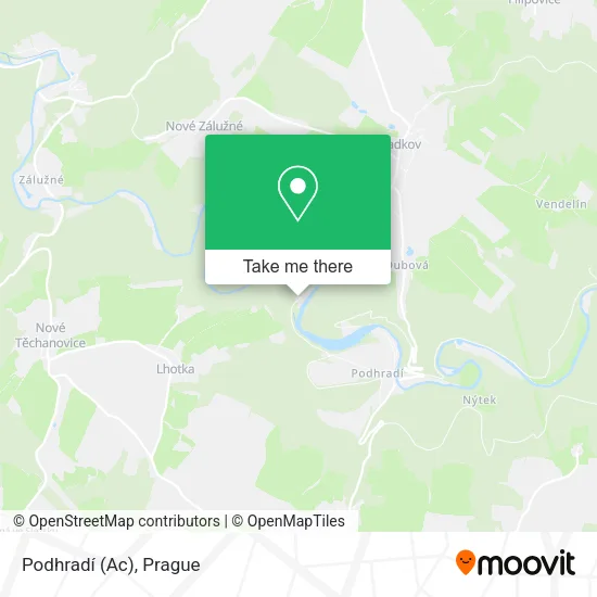 Карта Podhradí (Ac)