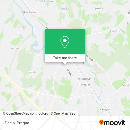 Карта Dacia