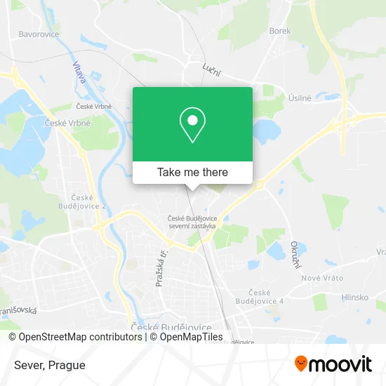 Карта Sever