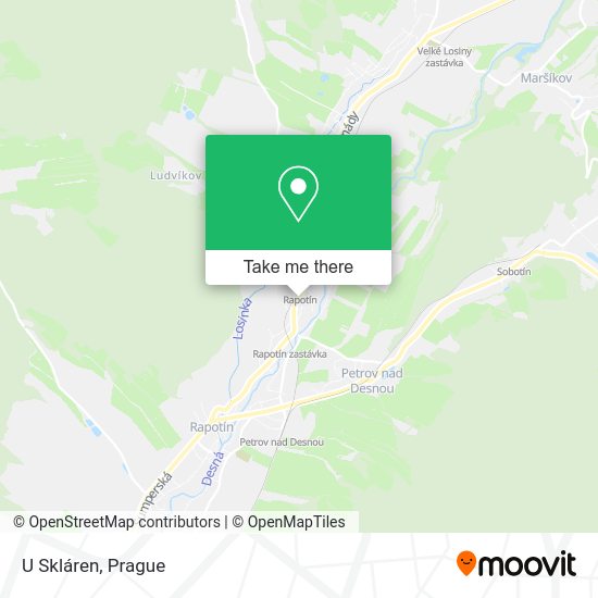 Карта U Skláren